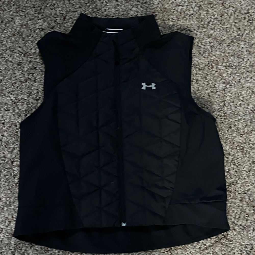 Under Armour Black Quilted Athletic Vest